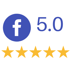 5 stars rating on Facebook