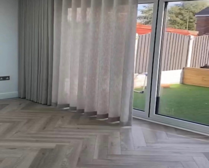 Automated wave curtains for Home Furnishing