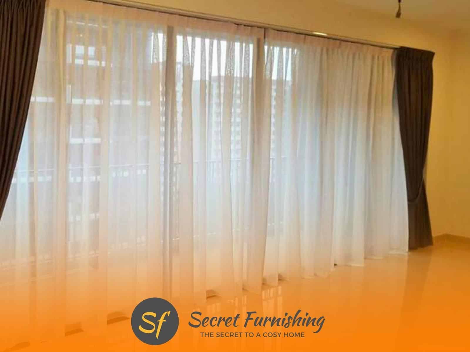DIY curtain cleaning at home