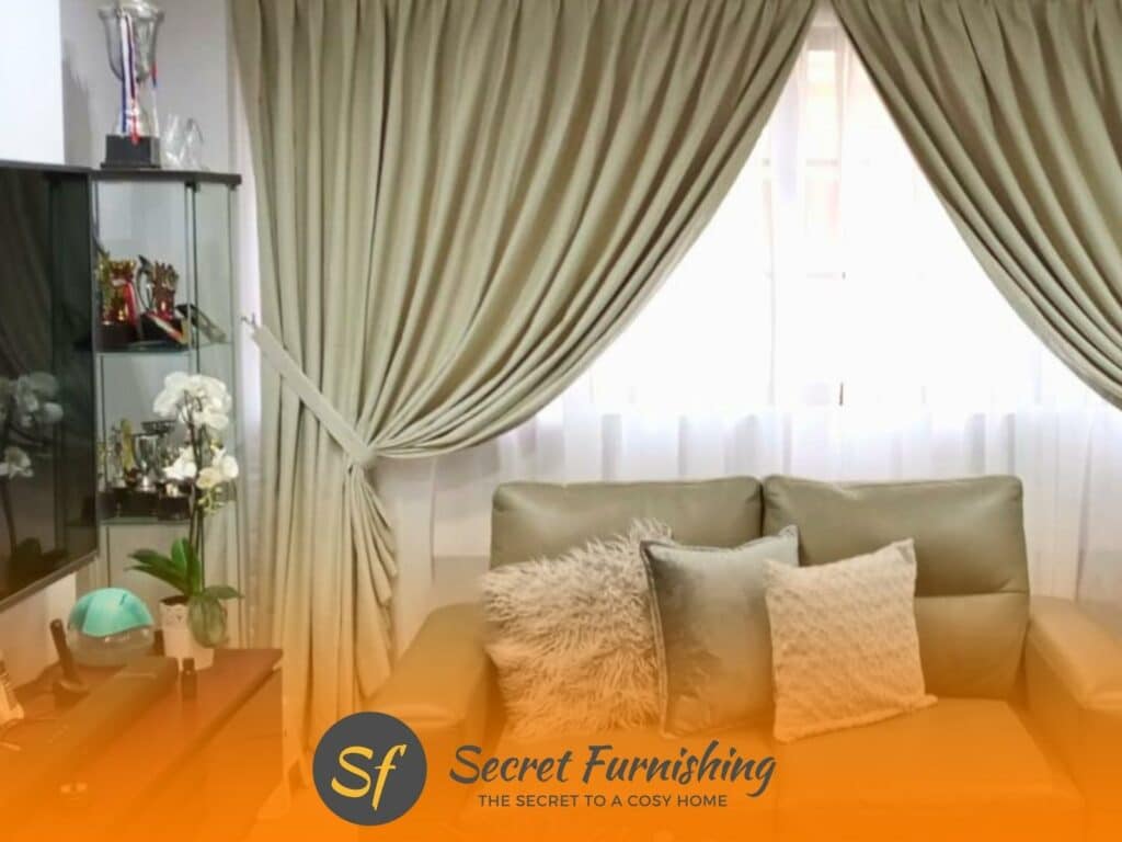 Secret Furnishing Curtains maintenance in Singapore